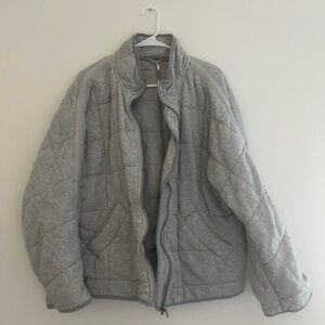 Free People Outerwear Quilted Knit Jacket Size Small